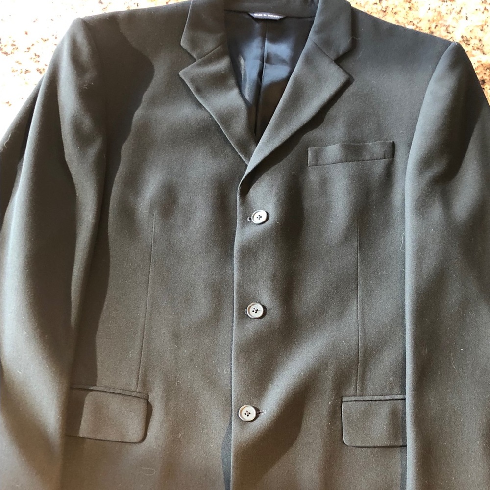 Banana Republic Black Modern Suit 42R 34/32